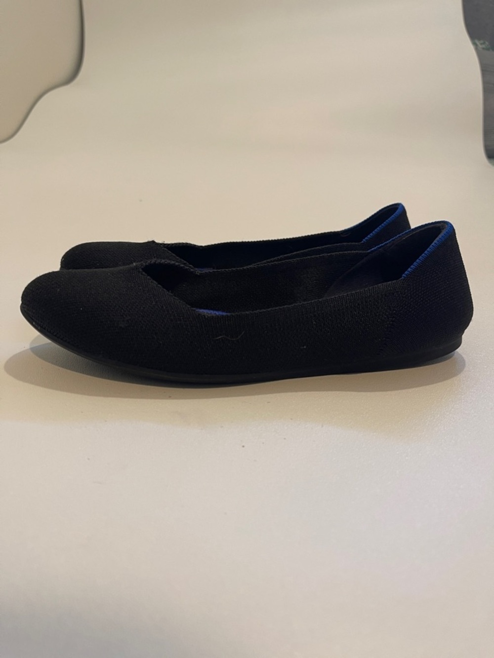 Rothy’s Everyday The Flat Black Knit Ballet Flats for Women